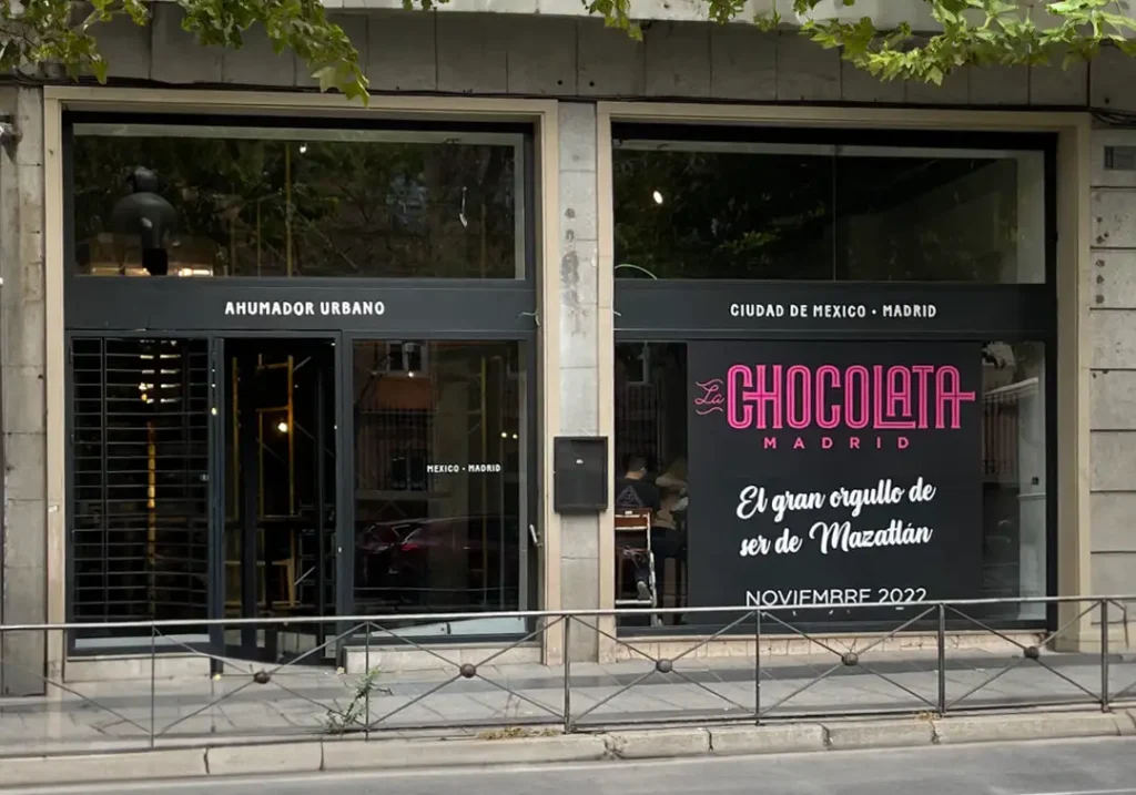 fachada la chocolata madrid