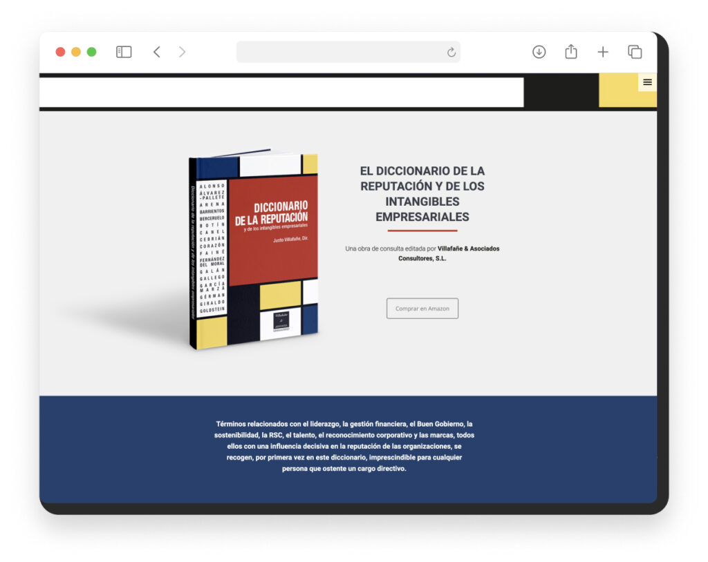 Home Diccionario de la reputación