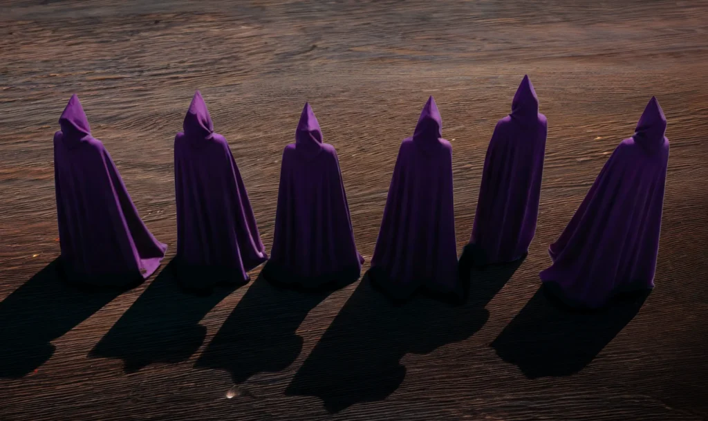 Penitentes de semana santa españa